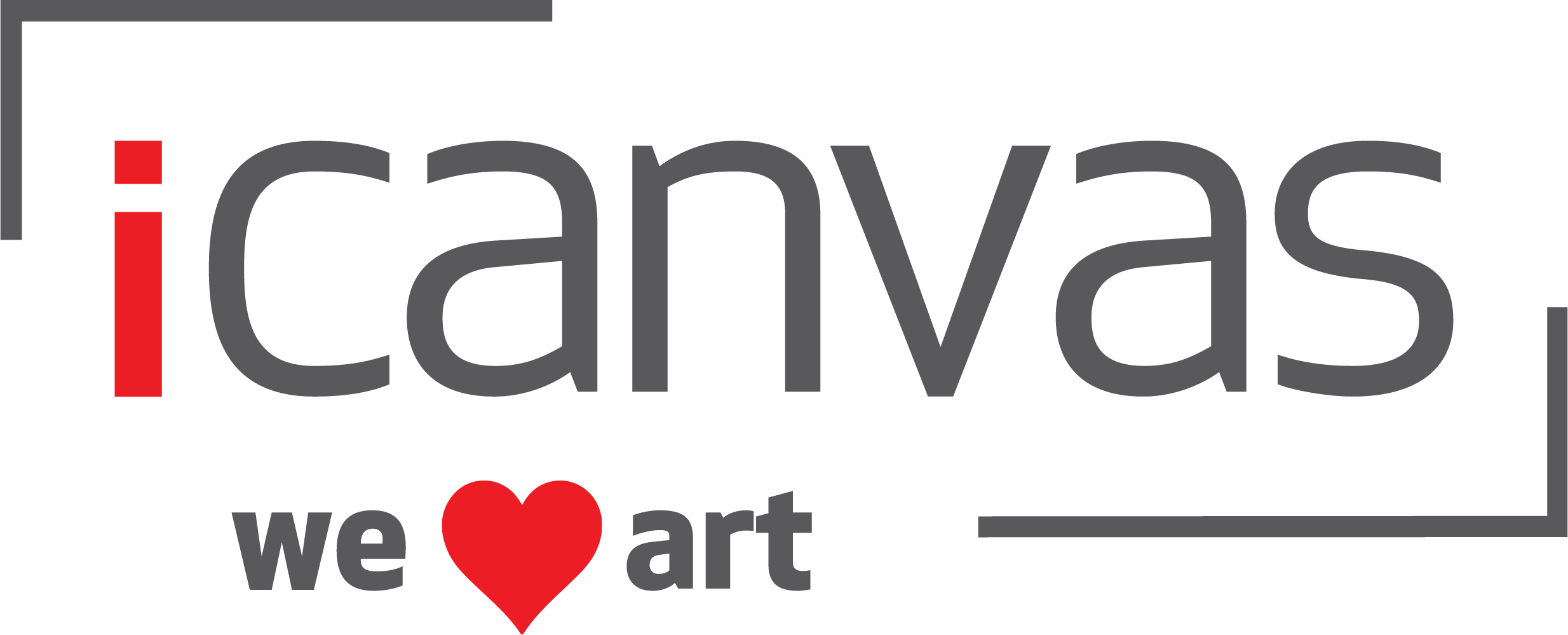 iCanvas LV Love Logo by TJ - Bed Bath & Beyond - 37447978
