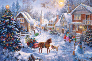 Christmas Art Curation: Scenes of the Season | iCanvas Blog - Heartistry