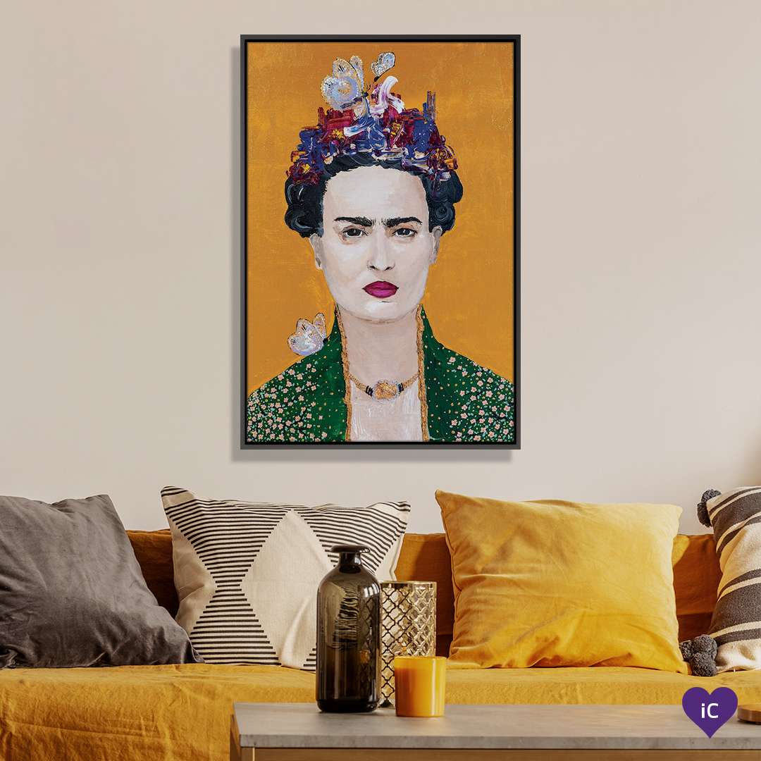 Frida Kahlo, as Imagined by Female Artists | iCanvas Blog - Heartistry