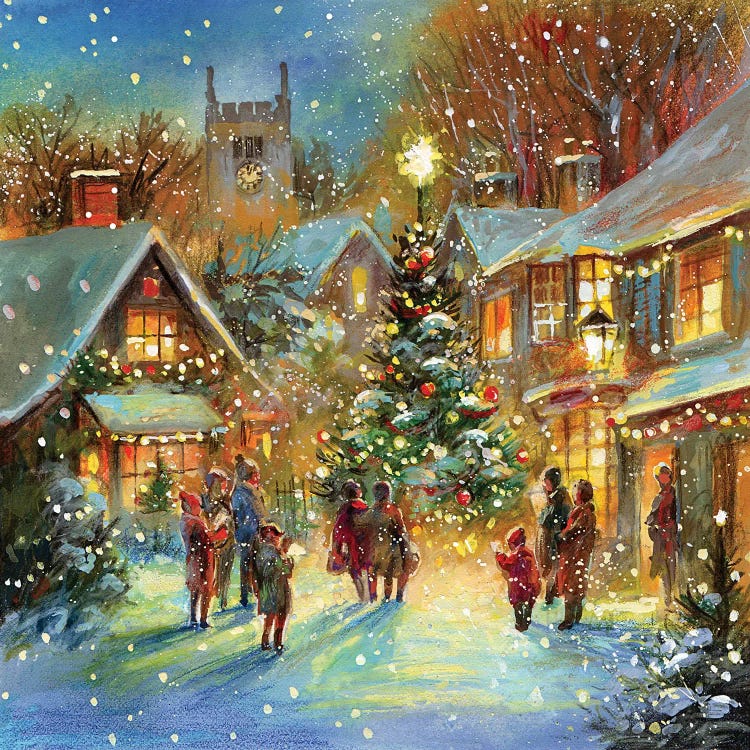 Christmas Art Curation: Scenes of the Season – iCanvas Blog – Heartistry