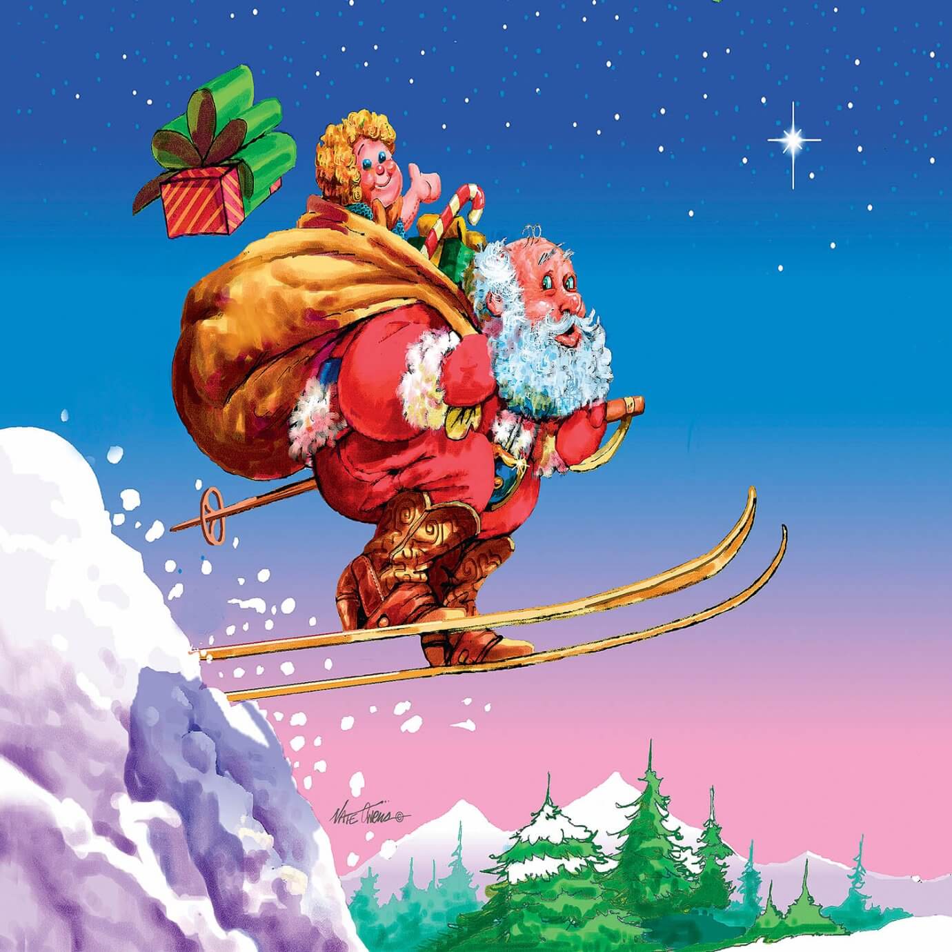 Art Prints Celebrating Santa Claus Icanvas Blog Heartistry 4434