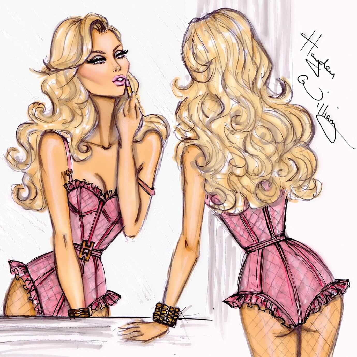 hayden williams illlustration - fashionista