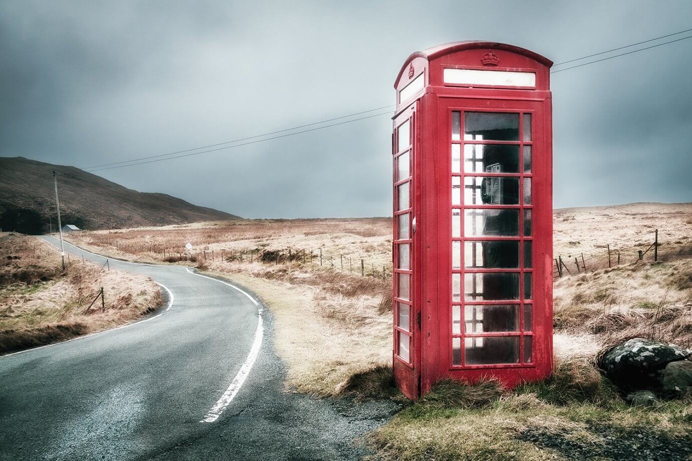 karim carella photography - red phone booth
