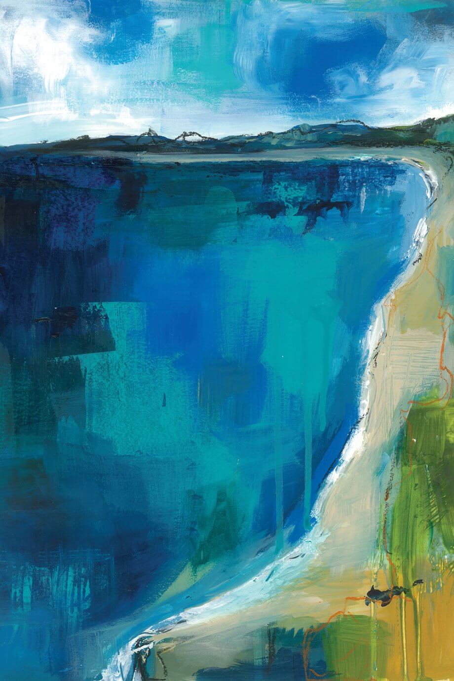 Heidi Clawson abstract seascape