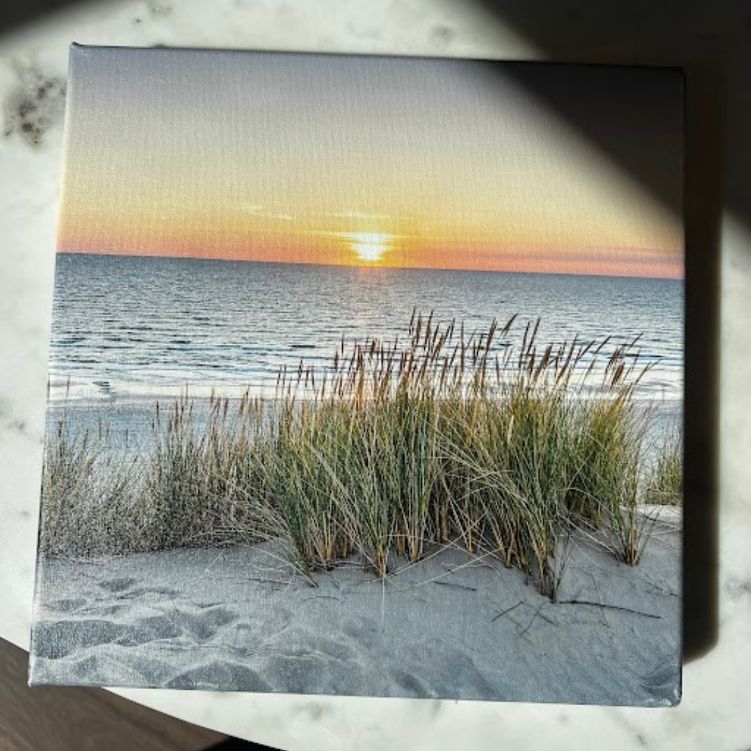 beach photography canvas