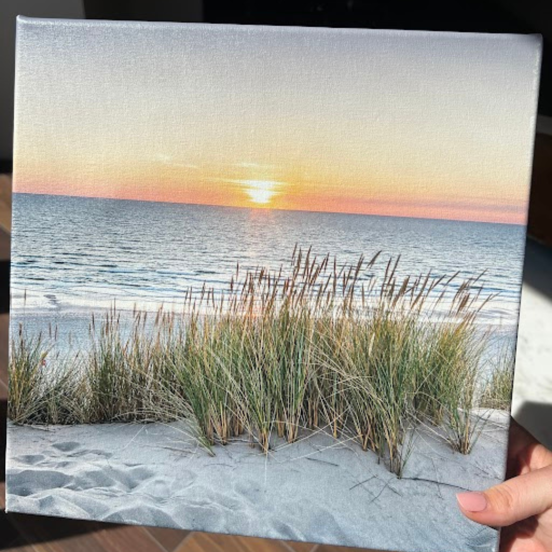 beach photography canvas print