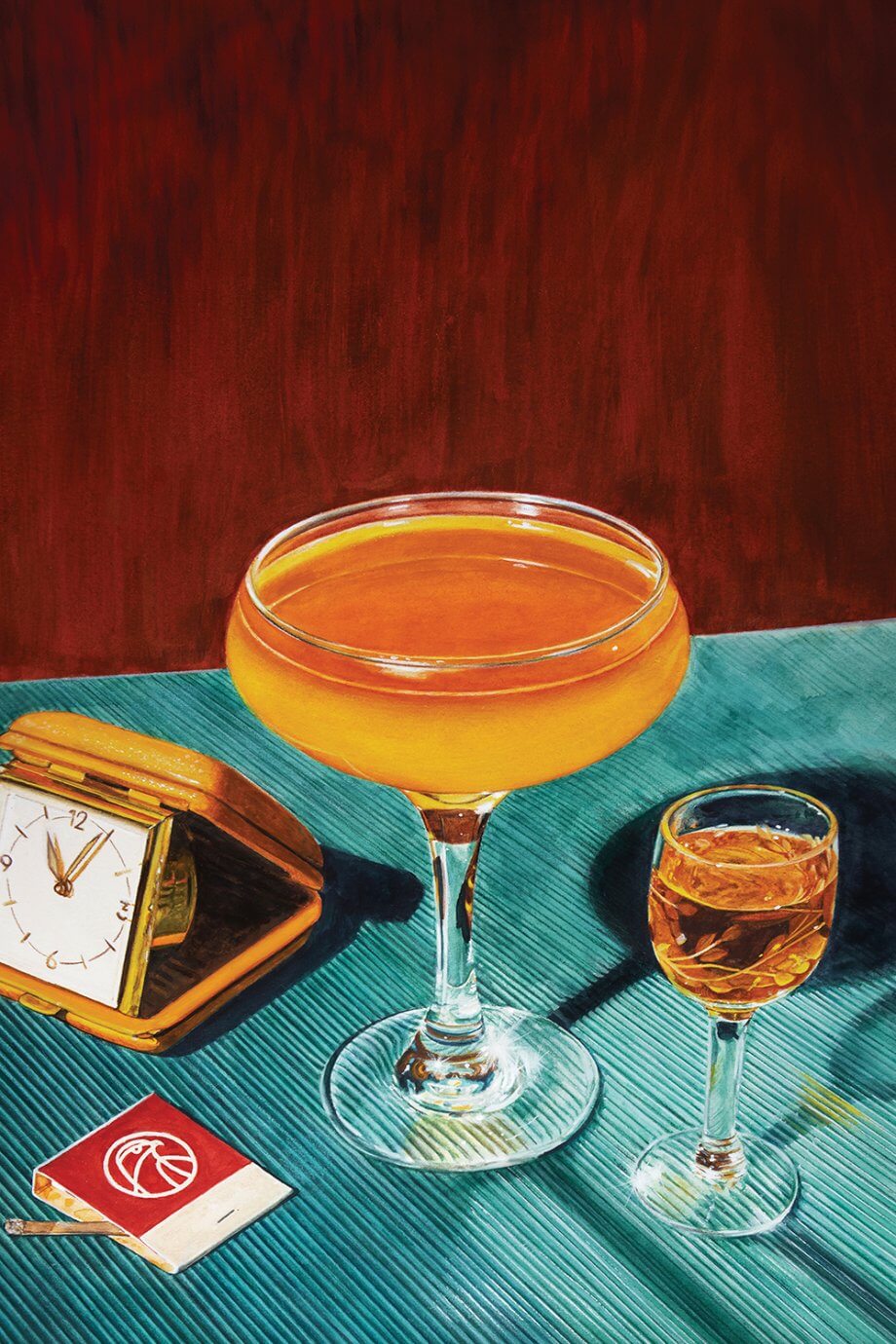 Pretty Painter art - cocktail lounge