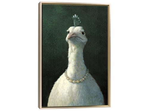 goose portrait painting