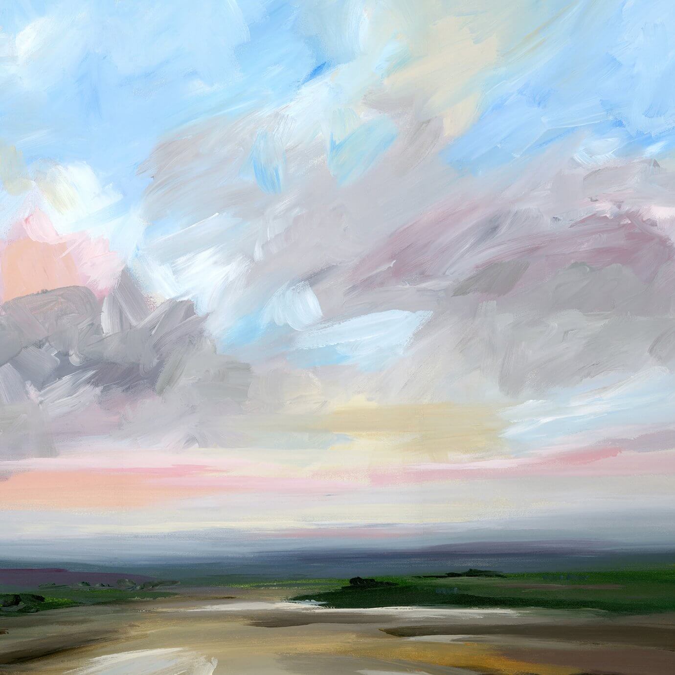 Nicole Walsh painting - open road 