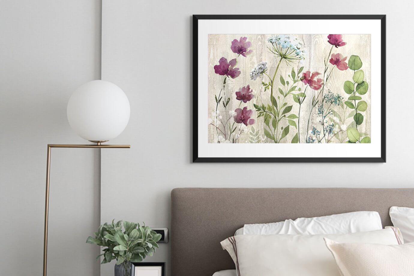 vintage flower art