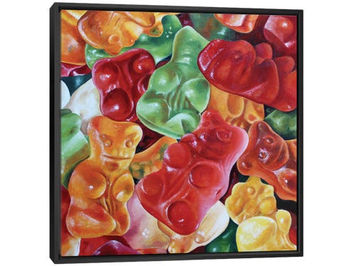 gummy bears painting