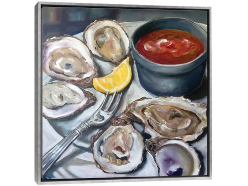 oysters still life