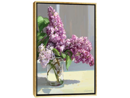 lilacs painting