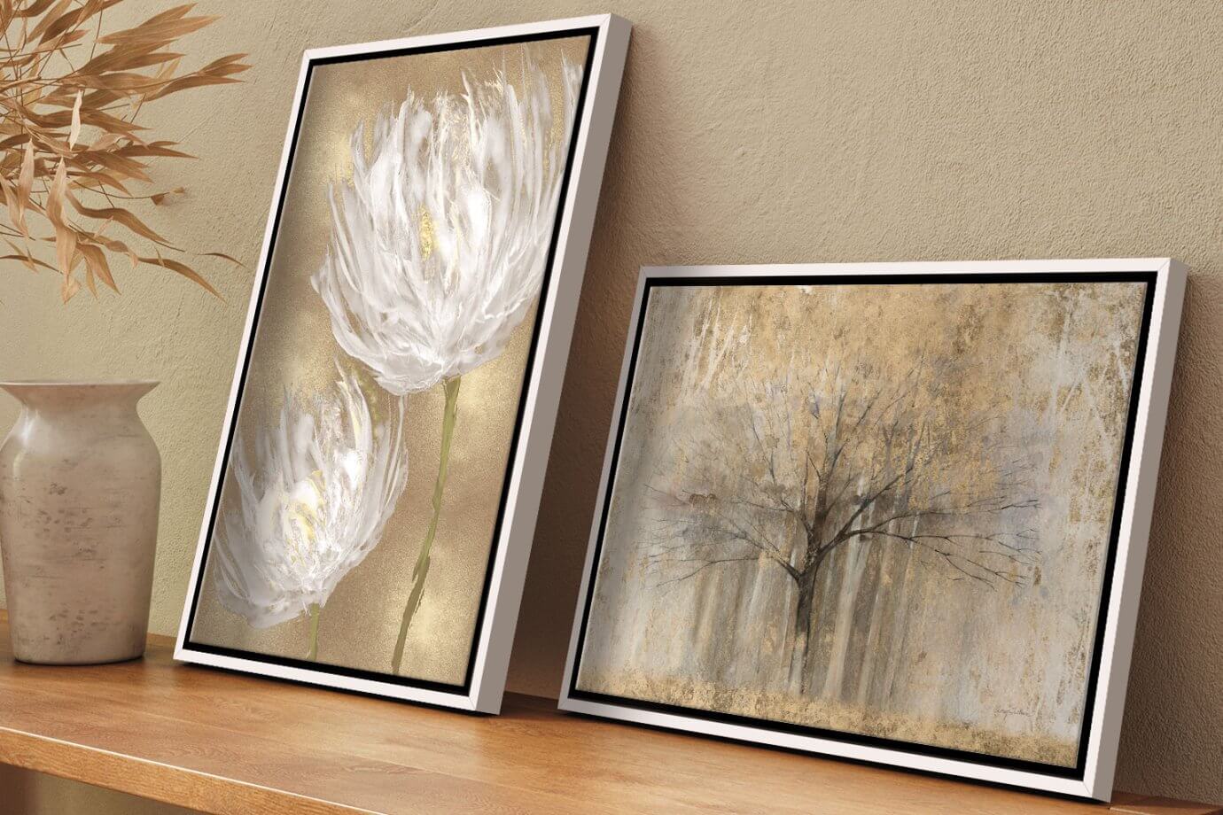 gold art prints