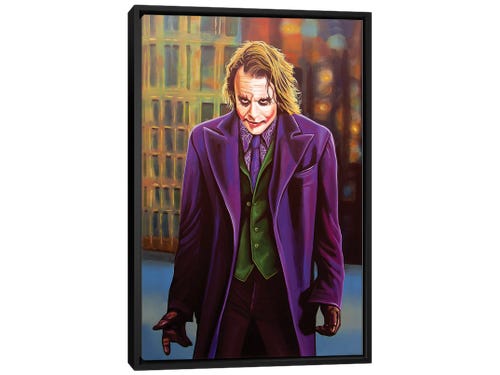 paul meijering painting - heath ledger the joker