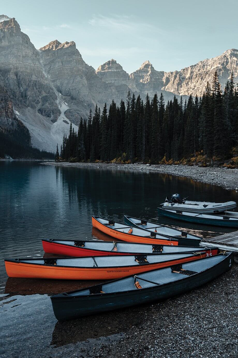 morraine lake photograph