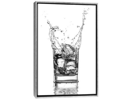 paul stowe drawing - double whiskey glass