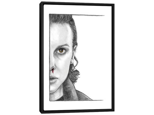 marta wit drawing - eleven from stranger things