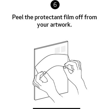 remove the protective film